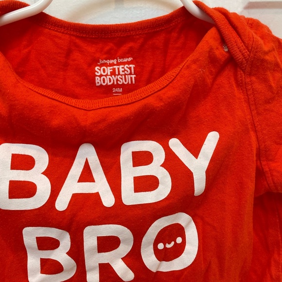 Red Baby Bro Onesie - Picture 3 of 3
